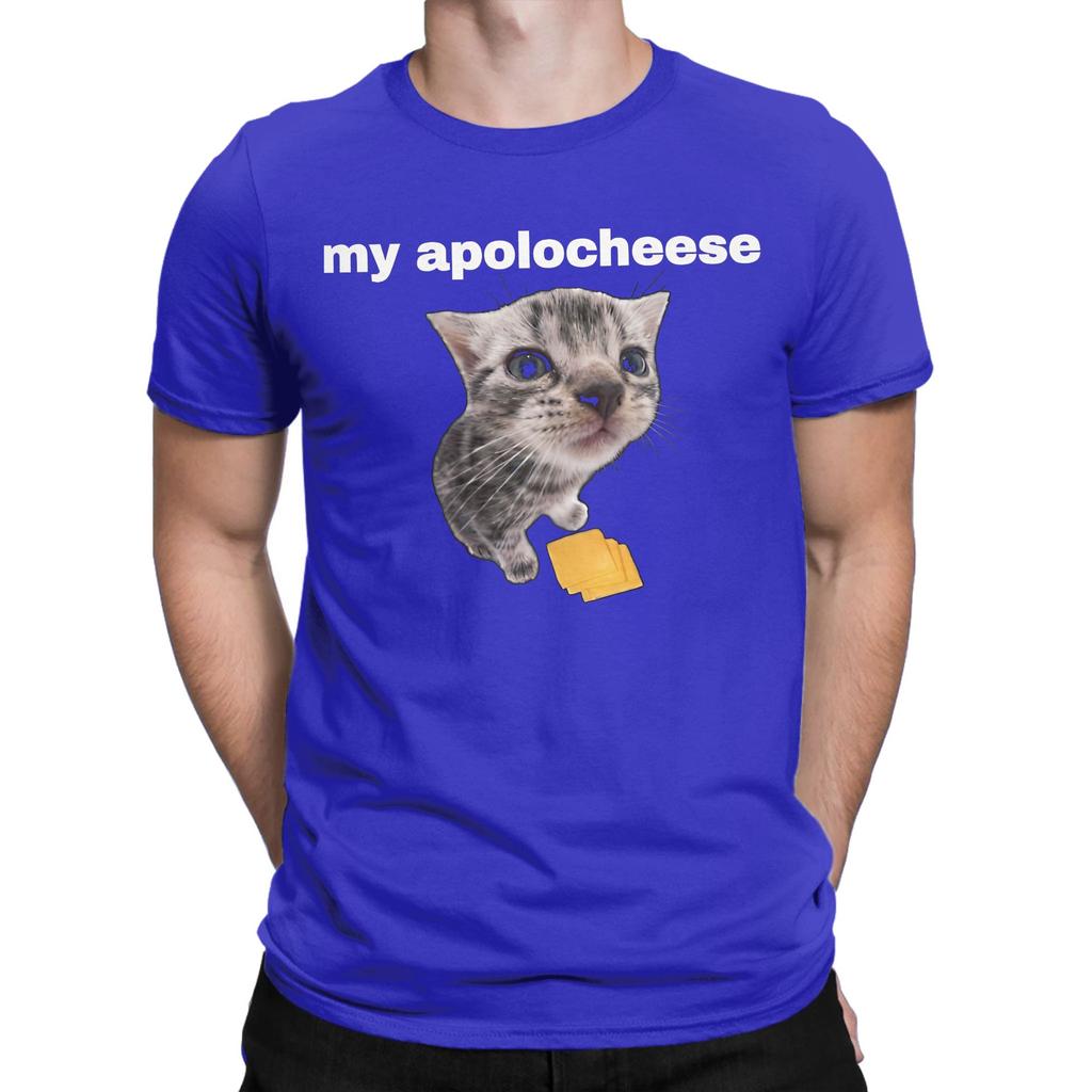 My Apolocheese Funny Novelty Graphic 100 Cotton Tshirt Meme Tees Tops For Unisex