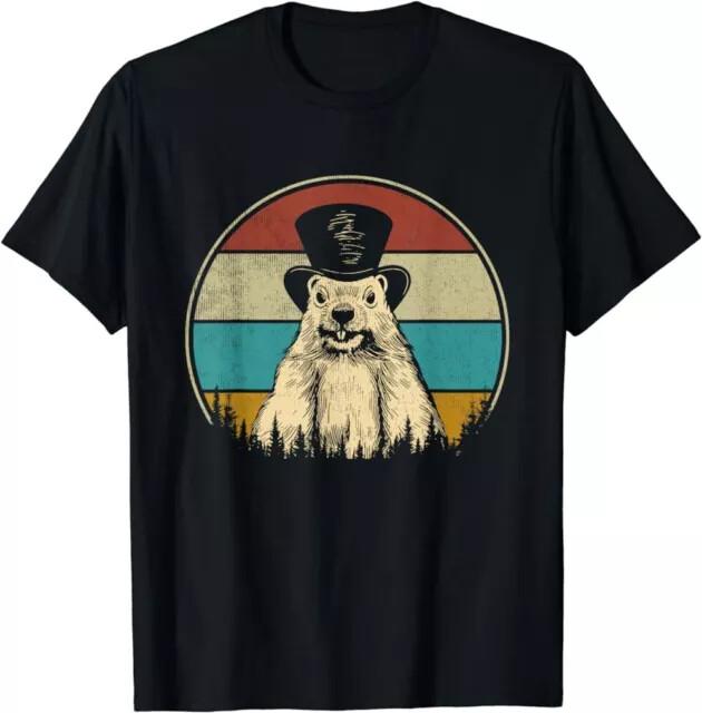 My Favorite Holiday Retro Groundhog Day Woodchuck Lover TShirtKid Adult Unisex Unisex T-Shirt XL