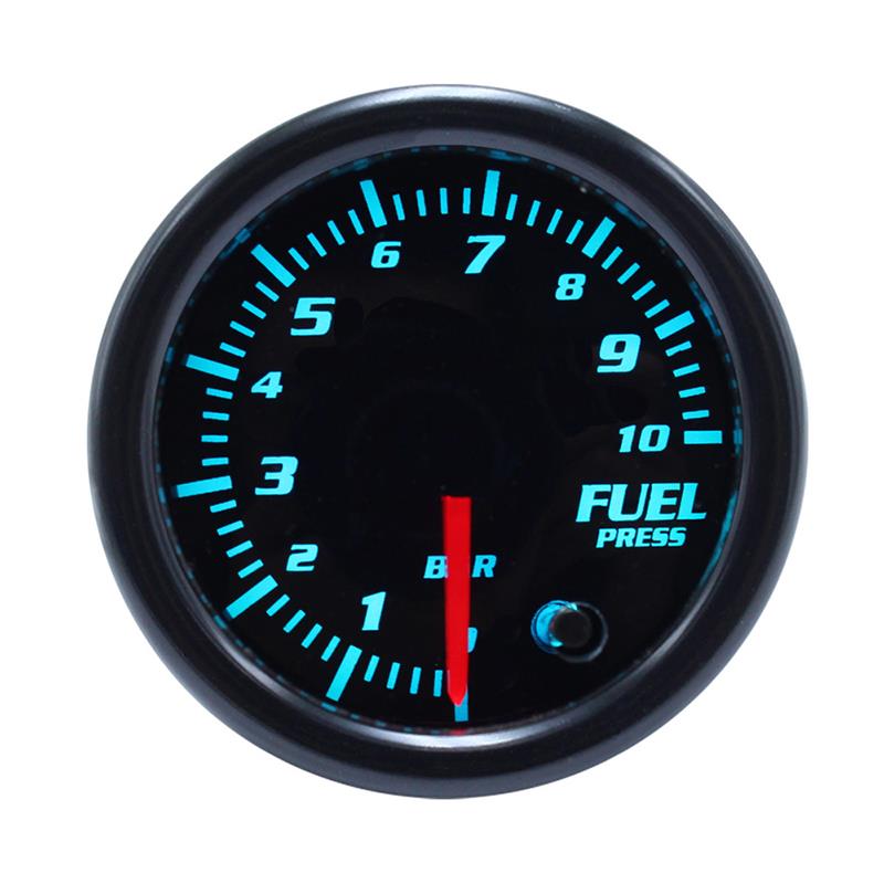 52mm 7 Color in 1 Racing Gauge Turbo Boost Gauge Bar PSI 2 Inch Water Temperature Oil Temp Volt Fuel Press Gauge Tachometer