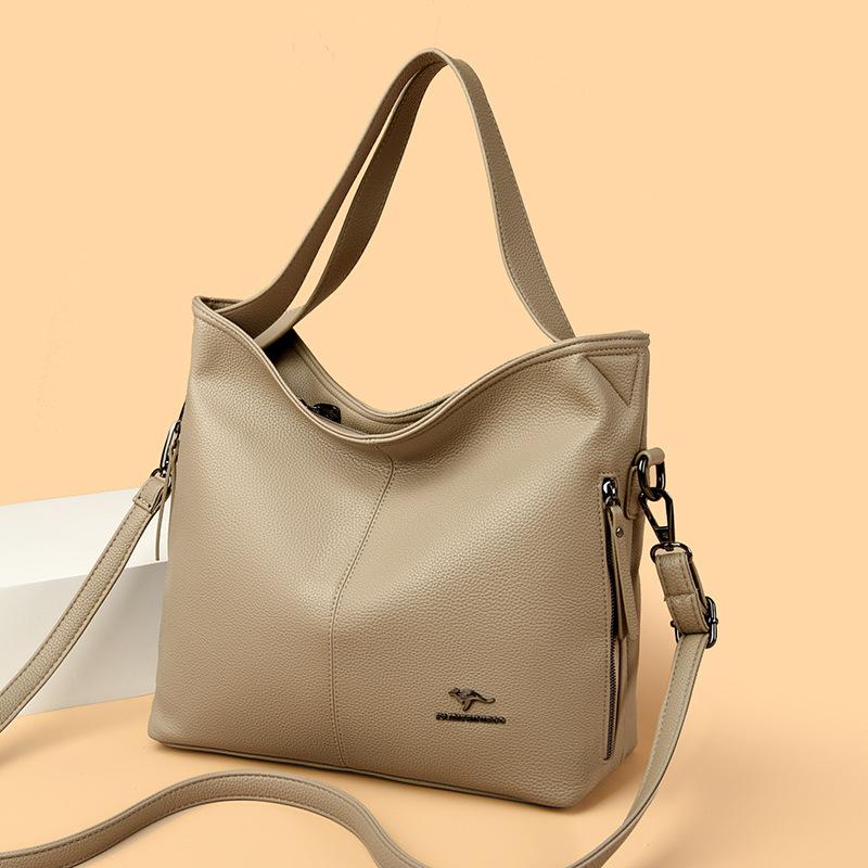 Fashion Hanging Ear Tote Bag Series Large Medium Cowhide Women'S Bag Commuter Shoulder Crossbody Bag