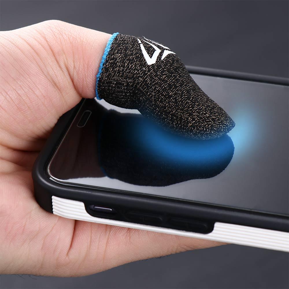 Mobile Games Touch Screen Breathable Gamer Fingertips Sleeve Gaming Finger Cover Fingertip Gloves Thumb Gloves Finger Sleeve
