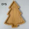 Christmas Tree Shaped Tray Wooden Charcuterie Dessert Boards Steak Dinner Plate Safe Easy To Clean Serving Platter for Parties Events