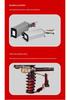 Electric Flatbed Trolley: Versatile Reverse-Drive Cargo Hauler for Warehouse, Construction, Supermarket, Home, and Agricultural Use