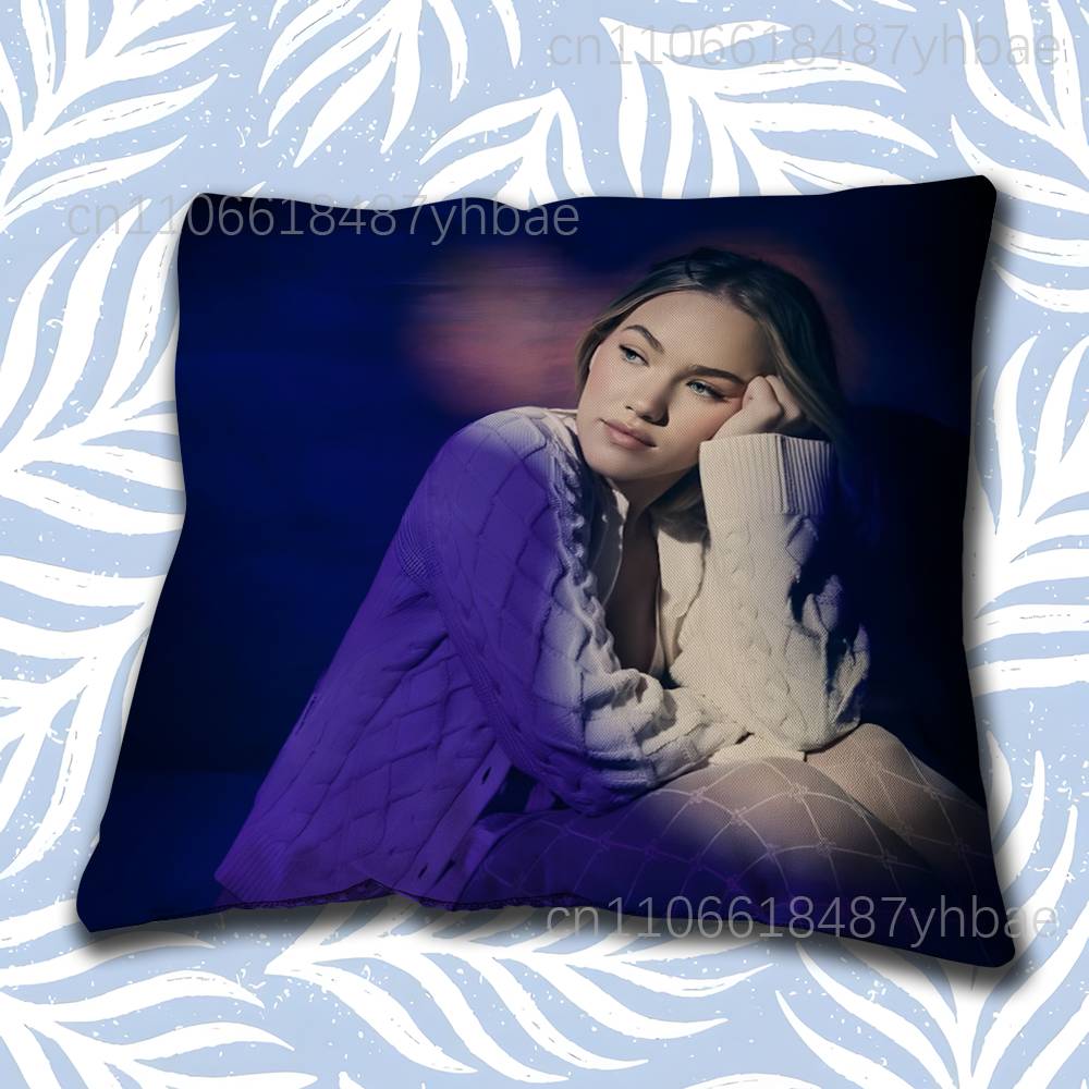 FFreya Skye Singer Pillow Case Short Plush Sofa Decorative Gift Home Doublesided Printing Cushio