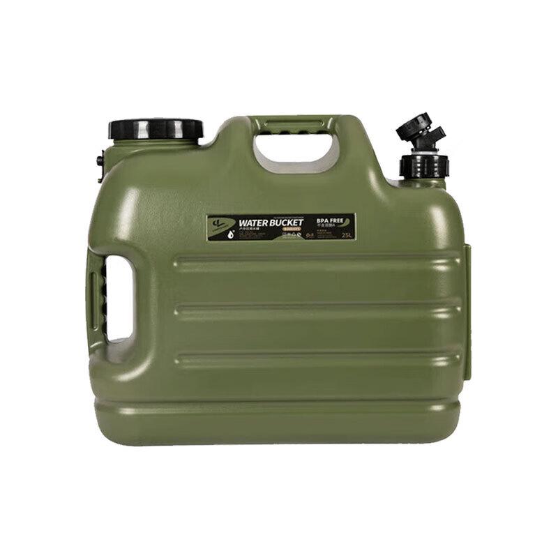 Outdoor Water Storage Container with Faucet 25L