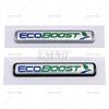 3D ABS Ecoboost 180 200 245 4WD Rear Trunk Fender Adhesive Badge Tailgate Displaceme Decorative Emblem for Ford