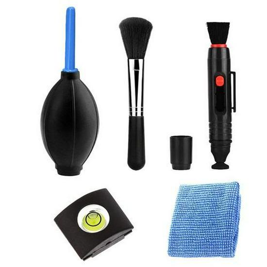 DSLR Camera Lens Cleaning Kit: Powerful Blower, Balloon Bellows & Dust Removal Tool Set