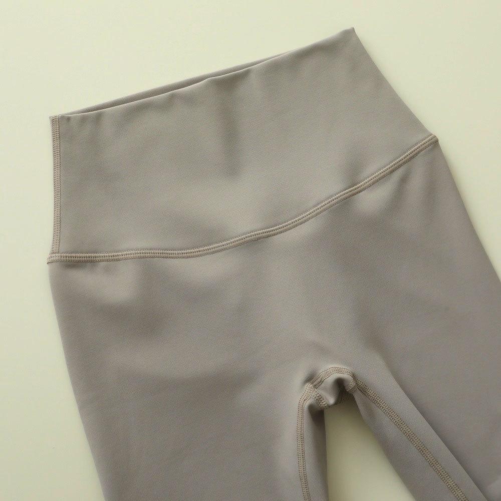 Women's High-Waisted Fleece-Lined Yoga Pants: Slim Fit, Hip-Lifting, Elastic Autumn/Winter Fitness Leggings