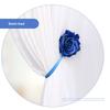 ABS Curtain Tieback Punch-free Cute Stylish Flower Shape Replacement Home Bedroom Buckle Fastener Ornament Accessories