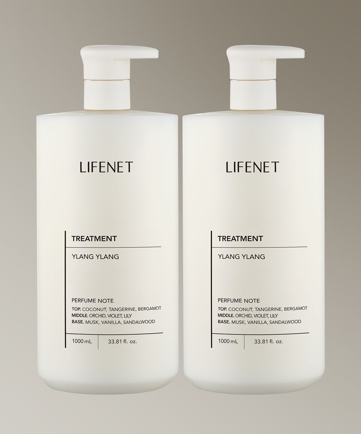 [2PACK] Damaged Hair Care Perfume Treatment 1000ml Floral Musk