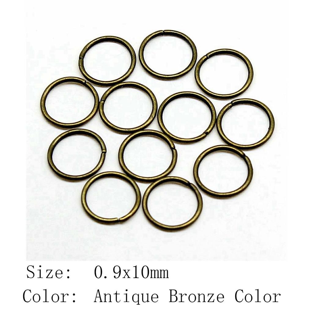 Father's Day Jewelry Materials Split Rings 5 Colors 9 Sizes Accessories Parts Women's Clothing Accessories For Women