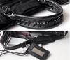 Women's Mini Crossbody Tassel Bag - Medium/Small Size, Motorcycle Style