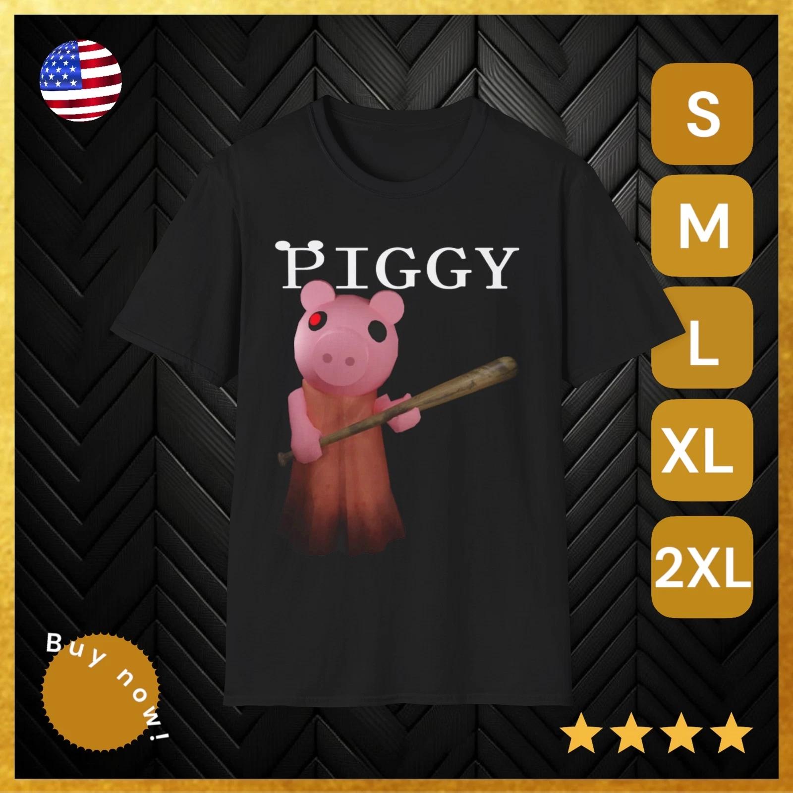 Piggy Roblox Game Killer Unisex Softstyle T-Shirt Top XL