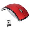 Wireless Mouse Smart Slim Mini Portable 2.4G Cordless Mouse with USB Receiver for Office Laptop Computer TabletRed