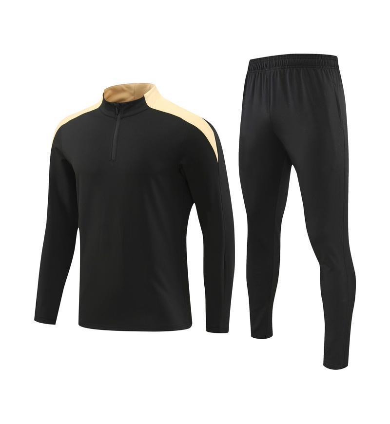 Unisex Long-Sleeve Football and Fitness Training Suit for Adults