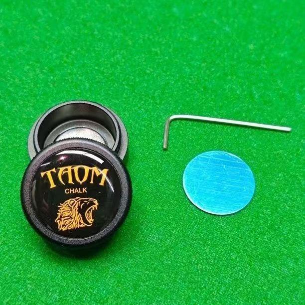

Taom Taomu Сильный Магнитный Круглый Металлический Бокс для Мела для Бильярда