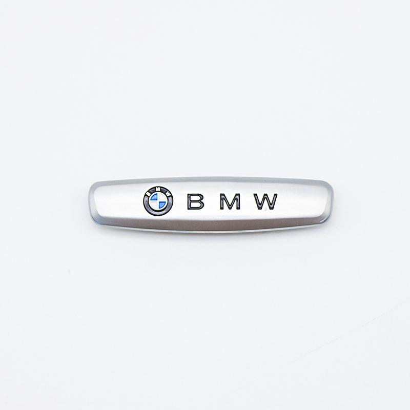 

Metal Emblem Seat Stickers Auto anti-kick pad Badge For BMW M Logo M2 M3 M4 M5 M6 F48 G01 E84 E83 F39 F10 F30 Accessories snap fastener