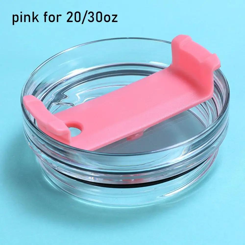 1PC Plastic Replacement Lids for Stanley 20/30oz 591/890ml Multicolor Themos Cup Sealing Bottle Cover Splash Spill Proof Plain