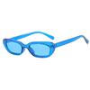  New Retro Small Rectangle Candy Color Sunglasses Women Fashion Trending Rivets Men Leopard Sun Glasses Shades UV400