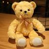 Kawaii Hug Sweater Teddy Bear Plush Dolls Lovely Bear with Clothes Holding Heart Pillow Nice Wedding Valentine 'S Gifts