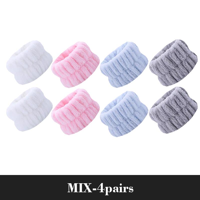 Wrist Washing Belt Soft Microfiber Towel Wristbands For Washing Face Water Absorption Prevent Wetness Wrist Washband