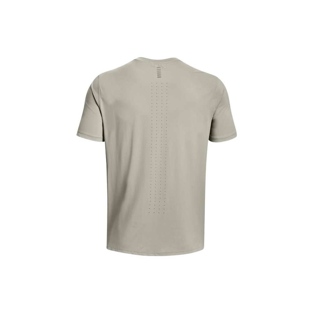 Under Armour Iso Chill T Shirts Men's Gray Green Crew Neck Moderate Straight Fit 1376518-504