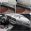 Head Lamp Handle Bowl Dashboard Gear Box Panel Cover Kit Trim ABS Carbon Fiber Look Accessories For BMW 3 Series G20  - 2024