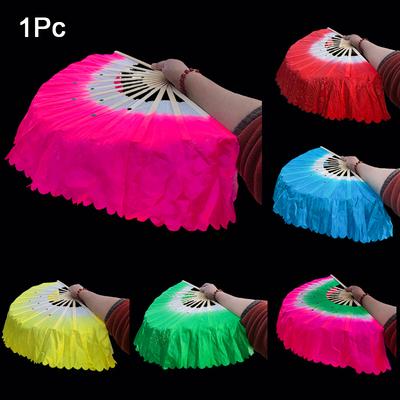 1PC Provides a Lightweight Fitness Dance Fan That Is Easy To Grip Supports and Is Sturdy On Both Sides
