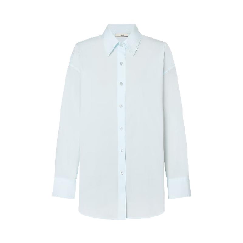 Edition Women s Relaxed Fit Long Sleeve Button-Up Shirt L 170