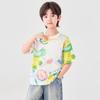 Duoduojia Boys' Summer Cool-Touch Tie-Dye Short Sleeve T-Shirt