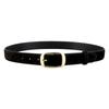 Classic Genuine Leather Waist Belt For Women With Pin Closure For Jeans And Formal Use