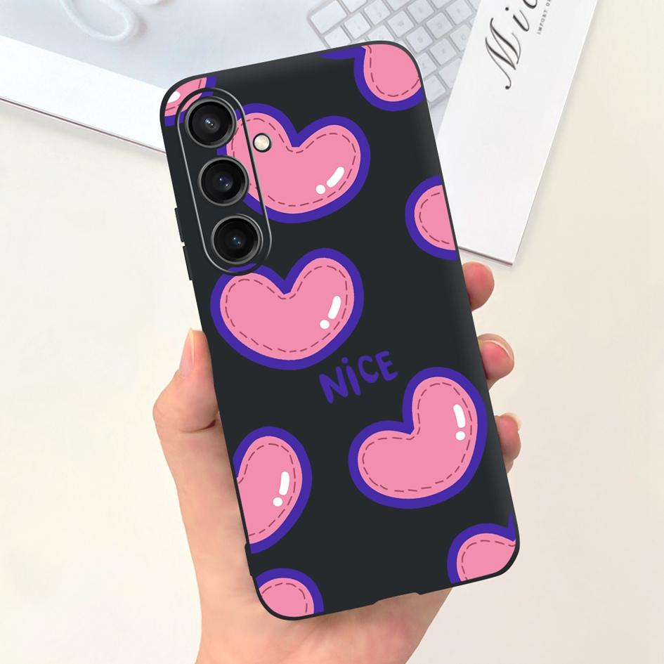 For Cover Samsung Galaxy A15 Phone Case Fashion Pattern Soft Silicone Cover For Samsung A15 Hoesje A 15 GalaxyA15 SM-A155F Funda