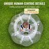 VEVOR Inflatable Bumper Ball 1-Pack, 4FT/1.2M Body Sumo Zorb Balls for Teen & Adult