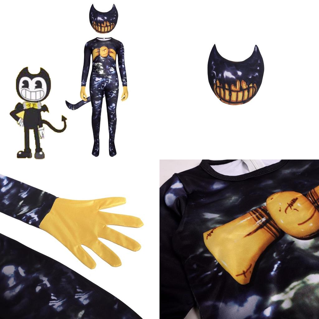 Cartoon Element Milchseide Jumpsuit Für Jungen Und Mädchen Lc61 Europäischer Und Nordamerikanischer Markt