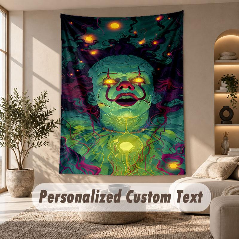 Wall Hanging Tapestry Art Cloth Bedroom Room Background DecorIT Pennywise