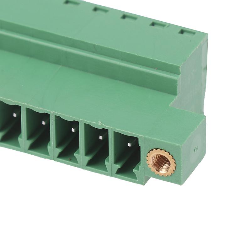 1Set 15Edgwc Pitch 3,81 Mm 2P/3P/4P/5P/6P/8P/9P/10P Steckbarer Terminal Block Anschluss Jm15Edgkm 3,81 Mm Pitch