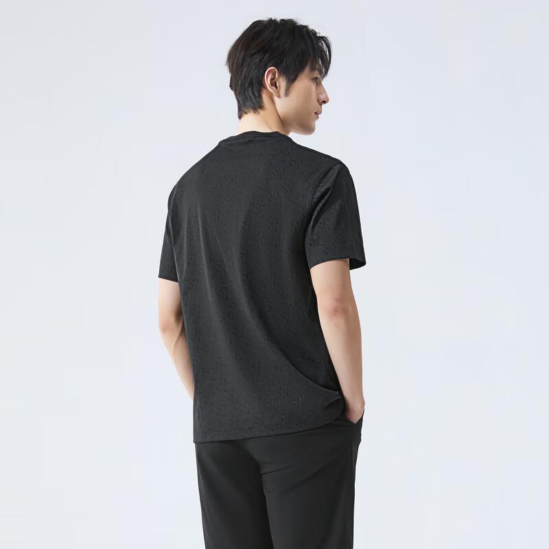 Septwolves Men s Letter Print Short Sleeve T-Shirt M
