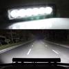 1/42Pcs 12V Car LED Light Bar 18W 6000K Super Bright Car LED Work Light Spot Light White Off Road Head Light Driving Lights