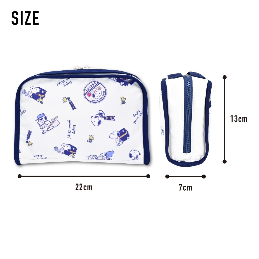 Große Tasche mit mehreren Fächern, Ideal für Snoopy, Reisen, SPMS-174