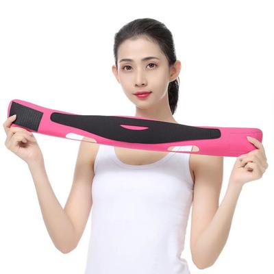 Face Lifting Bandage Adjustable Elastic Reusable Friendly To Skin Ultra-thin Reduce Wrinkles Reliable Women Face Line Belt Lift Anti-Wrinkle Strap for