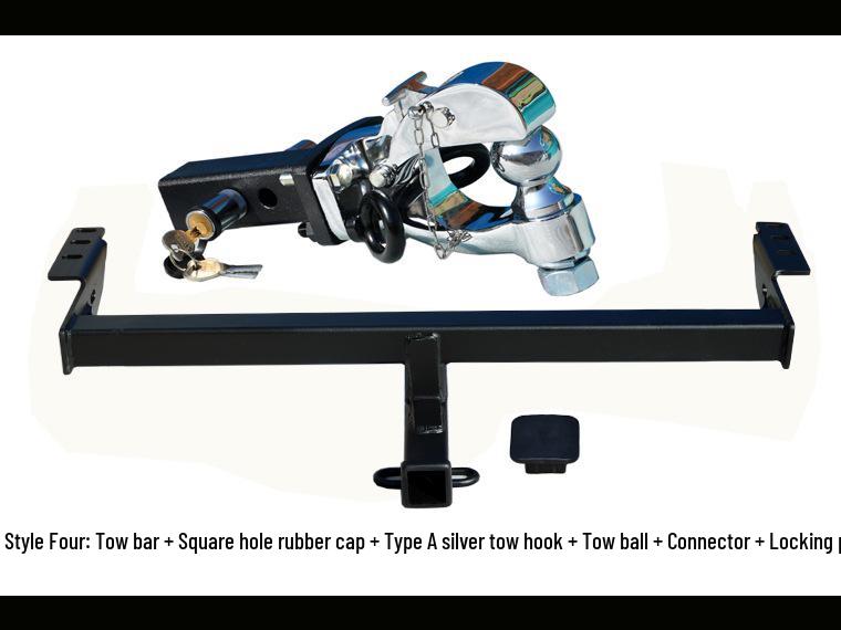 Foton Tunland Pickup Tow Bar and Rear Tow Hook Assembly