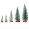 Mini Pine Needle Christmas Tree Decor for Tabletop or Window Display