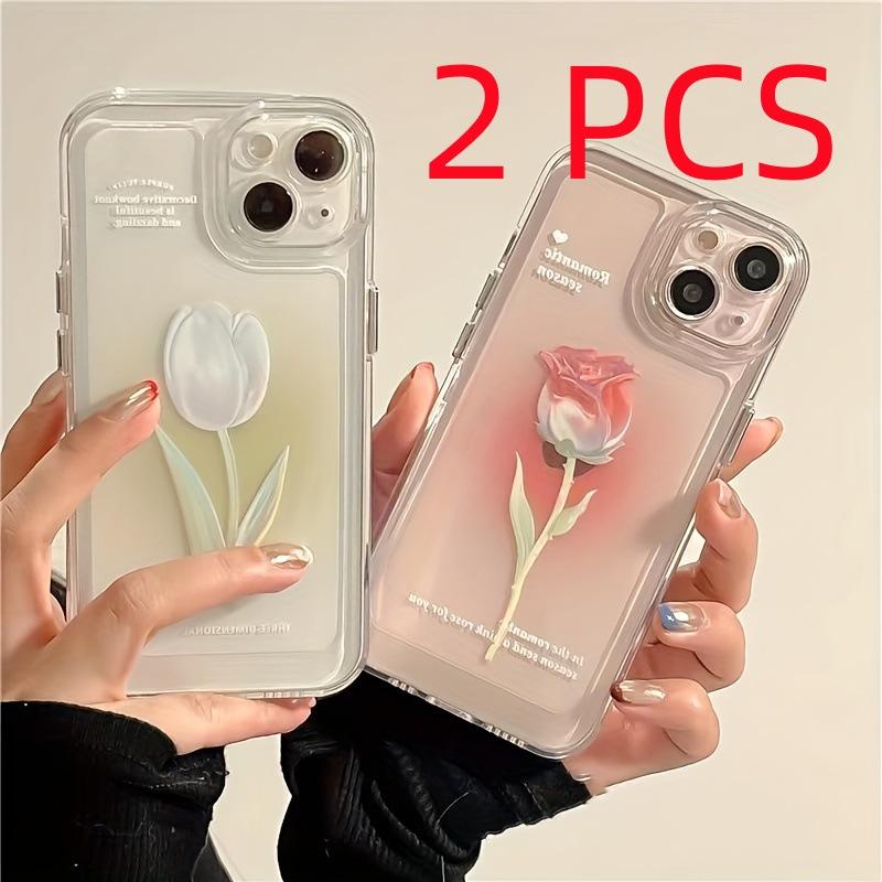 2026 D4119 Floral Phone Case - New Style iPhone 12 Pro Max