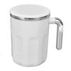 Self Stirring Coffee Mug 360ml Temperature Difference Auto Stirring Stainless Steel Cup with Lid