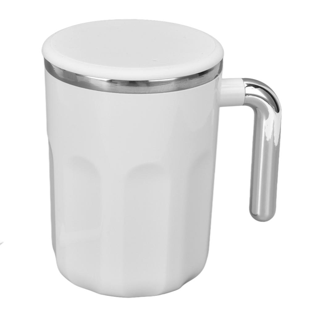 Self Stirring Coffee Mug 360ml Temperature Difference Auto Stirring Stainless Steel Cup with Lid