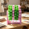 Spool Storage Rack Rotating Sewing Thread Organizer 60 Spools Capacity 360 Degree Swivel Organizer Rack Embroidery Holder for Room Organization