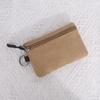 Canvas Mini Coin Wallet Bag Solid Color Zipper Key Bag Money Pocket Purse Women Men Small Card Holder Change Coin Purses