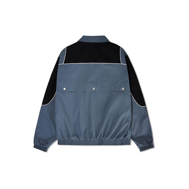 Kappa Color Block Casual Jacket Vintage Sports Coat Stand Collar Long Sleeve Men Jackets K0E12JJ81