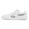 Reebok Low Top Skateboard Shoes Unisex White Gray Sneakers 100074278
