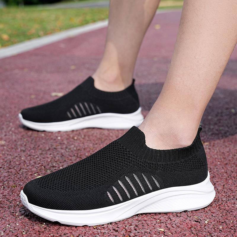 Summer Mesh Men Casual Shoes Lightweight Sneakers Men Fashion Walking Shoes Breathable Slip On Mens Loafers Zapatillas Hombre